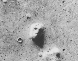 火星の人面岩