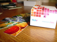 もう一つの名刺に。flickr mini cardsが届いた
