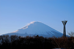 この道わが旅:富士山見納め